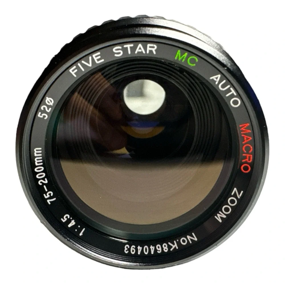 🔥 Five Star 52mm MC Auto Macro Zoom 75-200mm f/4.5 Japanese Lens 🔥